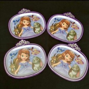 Disney's Sofia the First Dinner Plates - Set of 4